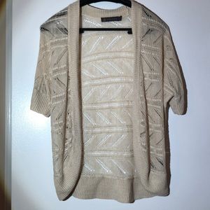 🛍 DONATED Outback Red | Knit Open Cardigan Cream